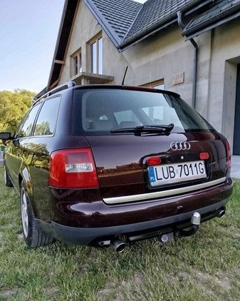 Audi A6 cena 10500 przebieg: 333000, rok produkcji 2002 z Bardo małe 211